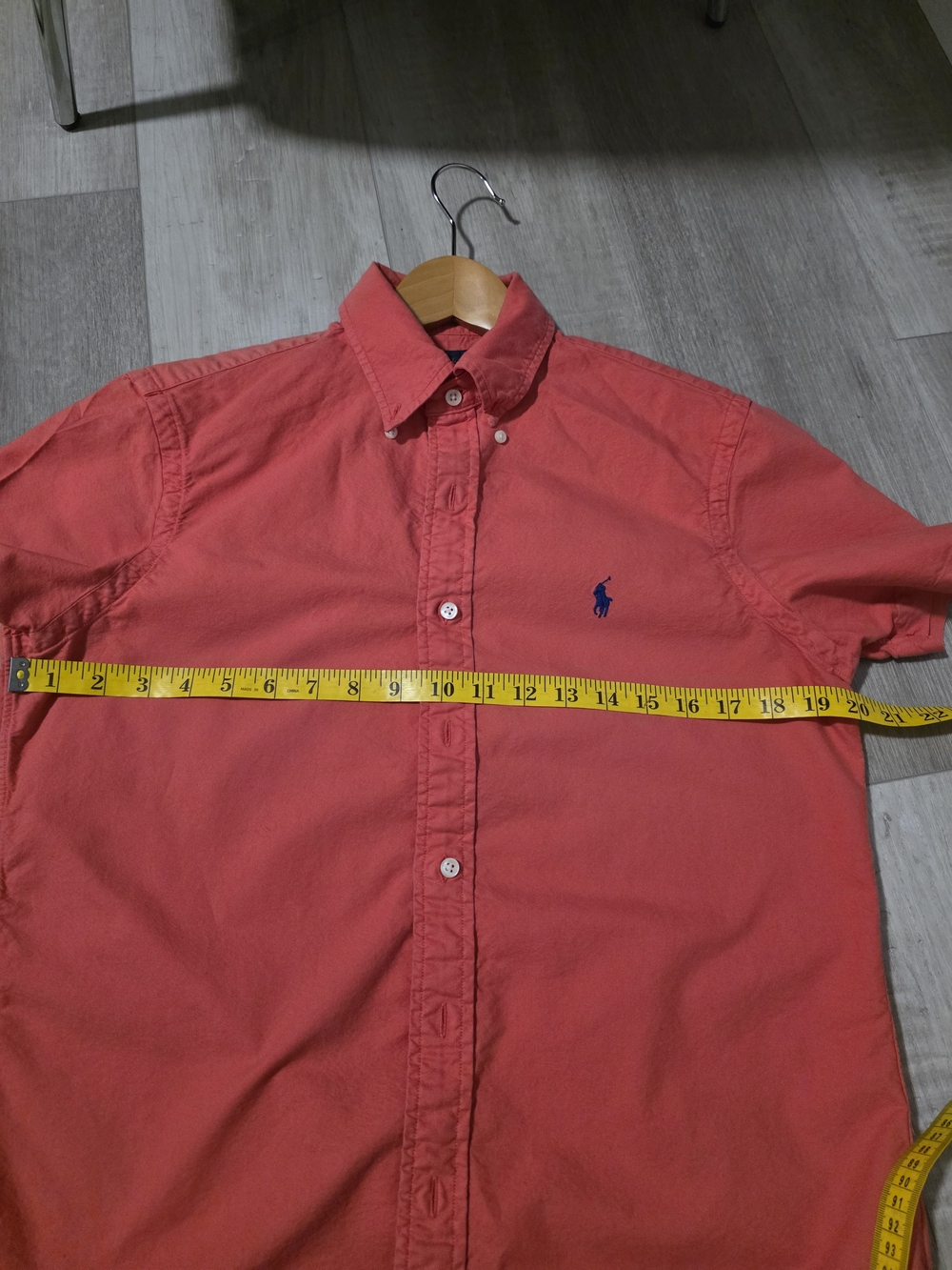 Polo Ralph Lauren Button Down Shirt Short Sleeve Classic Fit Size S - Picture 5 of 8